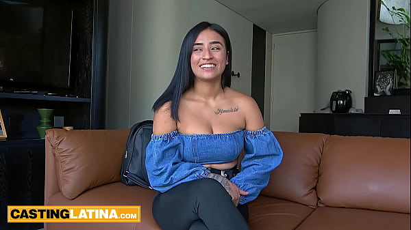 Massive Naturals Latin Doggy Sex After Casting With Huge Cock White Friend