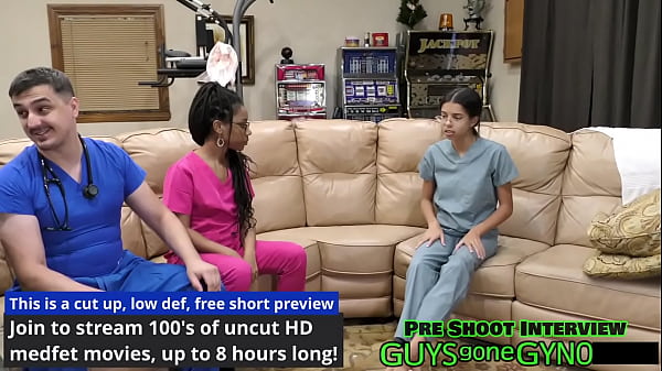 Doctor Canada Flips The Script On Doctor Channy Crossfire During Medical Examination, Ends Up Examining His Doctor At GuysGoneGyno - Reup