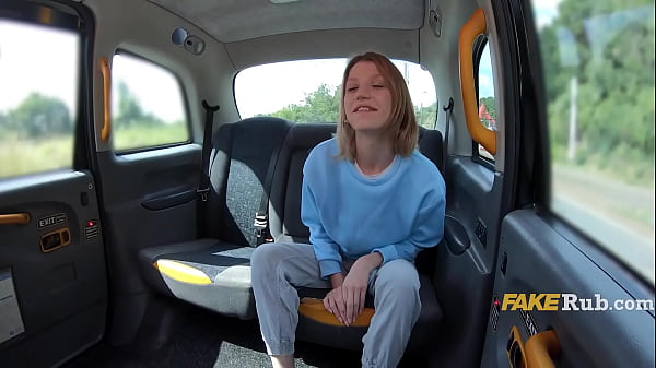 Broke Dark-haired Sucks Rich Taxi Driver For Money