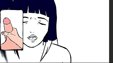 Futanari Hinata Saddling Voluptuous Shaft Full In Her Rump While Her Giant Flaccid Futa Dick And Colossal Tits Wobble - Naruto Backdoor Grinding Futa - Futanari Drawing Process 10