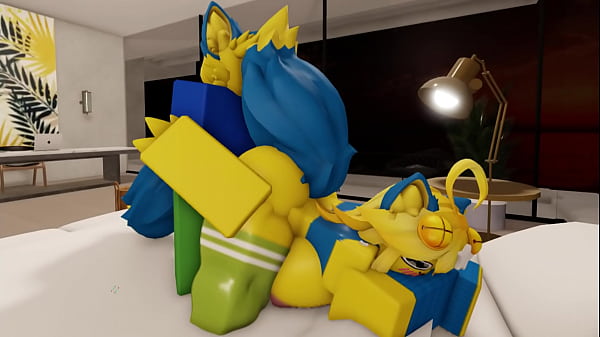 Furry Noob Couple Pounding In A Modern Robloxian House