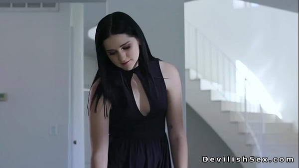 Dark Haired Cutie Athlete Seduces And Stuffs Coach