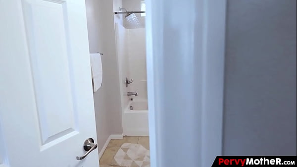 PervyMother - Stepmother Turned Rock Her Stepson's Rod In The Shower