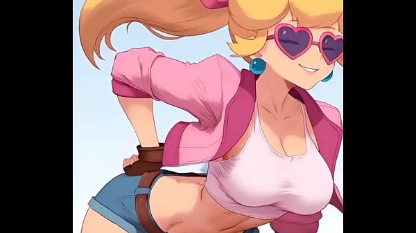 Princesa Peach Sale Casual De Palacio Enseñando Lo Cochina Que Puede Ser