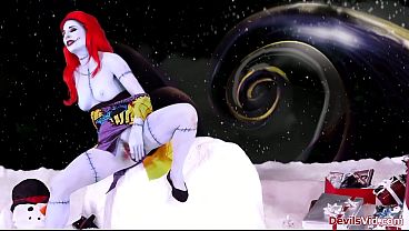 Alluring Joanna Angel In A Nightmare Before Christmas XXX Parody