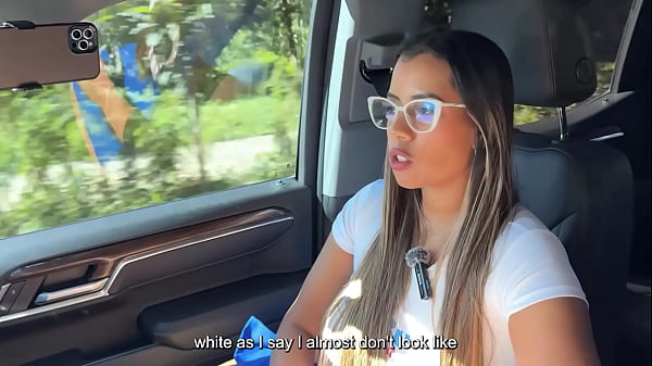 Boomsarr Latina With HUGE RACK AND BUTT Yields To The Banging Machine Inside The Car - Juan Bustos ROAD
