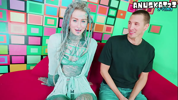 ALT Pornstar Tests LARGE WHITE PRICK On First Audition - ATM, Deep Oral, Facial Cumshot