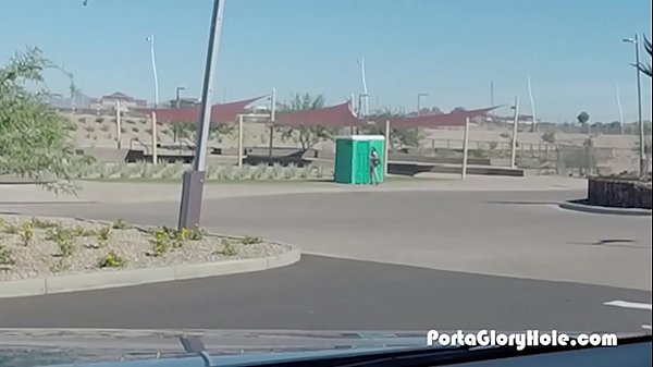 Latina Nursing Pole In Public Toliet