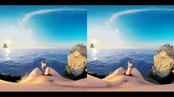 Lara Croft Spending Her Delightful British Accent Outdoors In A Shore Under A Sunset!