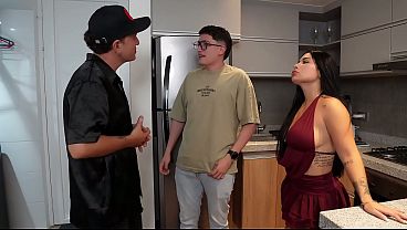 I Pay Off My Husband's Debts By Having Ferocious Sex With The Big-dicked Loan Shark In Front Of Him - Alejandra Palacios