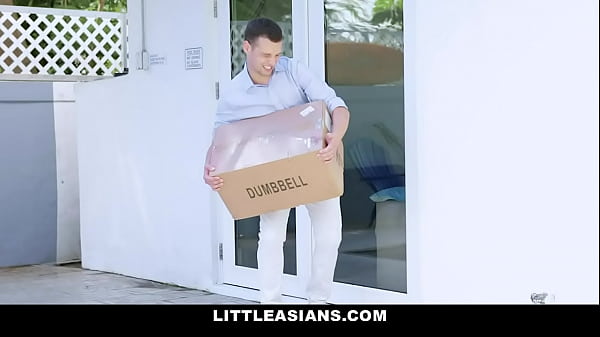 Petite Asian Cutie Gets Picked Up Walking Home To Slam
