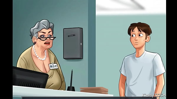 Summertime Saga Sex Scene Old Babe Manipulates New Bloke Into Pounding Her In The Hospital Store Room