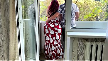 Stepson Hugged His Stepmother And She Yanked Off His Rod And Framed Her Massive Butt For Butt Sex