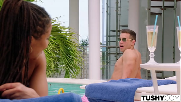 TUSHY Gorgeous Kira Can't Resist A Good Backdoor DP On Vacation