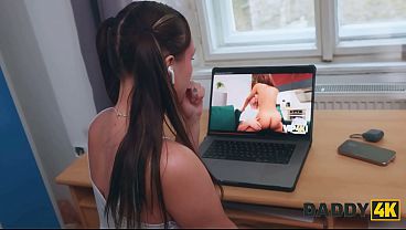 DADDY4K. Virtual Reality Can't Replace A Real, Youthful Tight Snatch