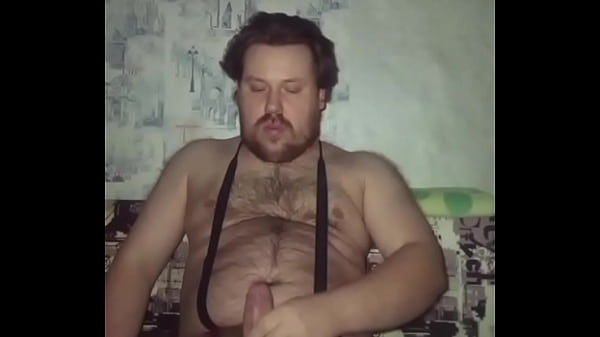 Russian GAY Masturbates His Handsome Member And Shimmies His Large Ballsack!