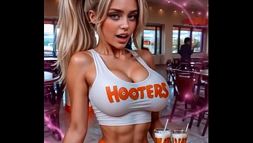 3D AI HQ Blonde Hooters Busty Rack Sturdy Boobs Melon Expansion POV WSound Added