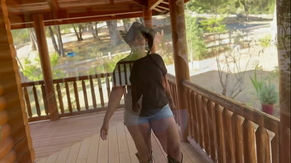 Kendale - Big-breasted Thick Cowgirl Neighbour Take A Straddle On Kendale’s Huge Black