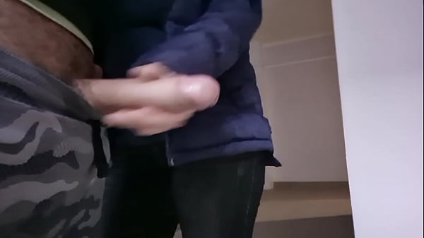 A Guy Exposed A Rod To His New Pretty Neighbour, He Jerks Off A Cock In Front Of Her, She Is Electrified In Shock And Craves To Touch His Massive Shaft And Masturbate Him