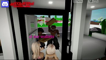 2 Baddies Pay Pizza By Taking 2 BBCs FORCEFUL (ROBLOX BROOKHAVEN)