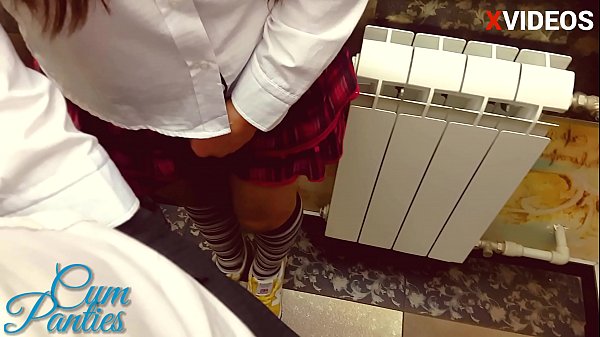 Instructor Cum In My Panties In The Toilet