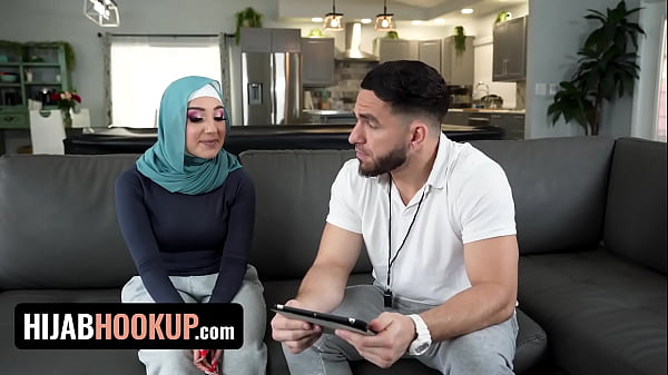 Hijab Hookup - Exquisite Sizable Titted Arab Goddess Slams Her Soccer Coach To Keep Her Place In The Team
