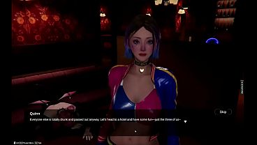 Nailing Cosplay Chicks In Threesome