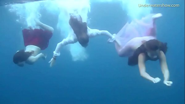 Tenerife Underwater Swimming With Hot Gals