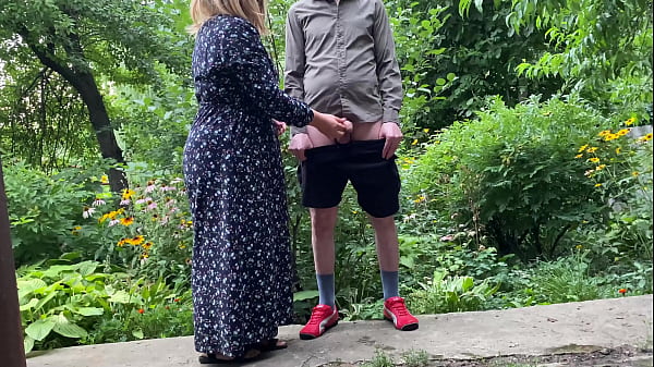 Exquisite HOTWIFE Helped An Outsider Pee Outside And Pee Herself