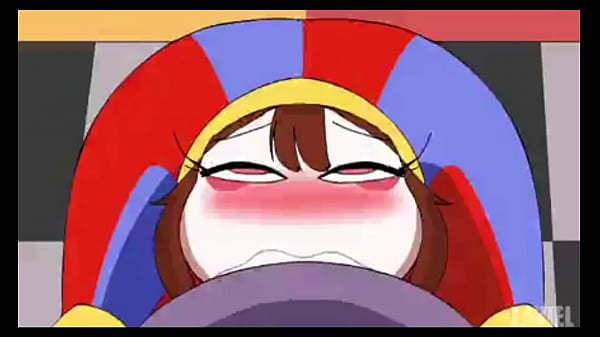 Jax Ramming Pomni The Hot Clown.
