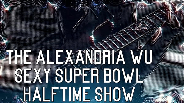 Alexandria Wu Sexy Incredibly Bowl Halftime Reveal