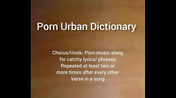 Porn Urban Dictionary