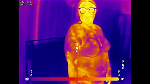 Very First Time LOCKED In Chastity Belt! Chunky BBW Ass Fingered Profound Then Penetrated With 2 HUGE Butt Plugs Thermal POV (4K Landscape)