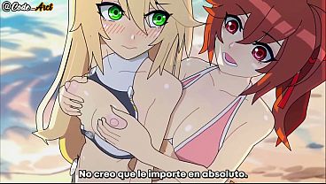 Chicas Tienen Trio En La Playa Y Reciben Una Gran Follada (sub Español)