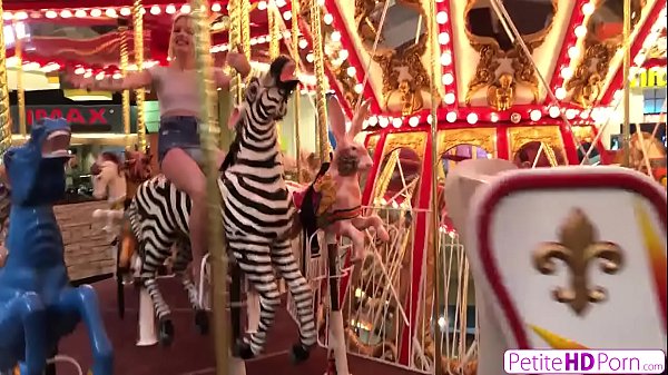 Compact Blonde Honey Kate Bloom Goes For Carousel Hump Then Mounts Rod