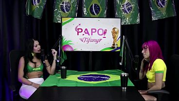 Gosta De Apanhar, Tem Vontade De Transar Na Rua, é Toda Arrombada, E Não Quis Cagar Na Boca Do Cliente - Tiffany Carioca (World Cup Special)