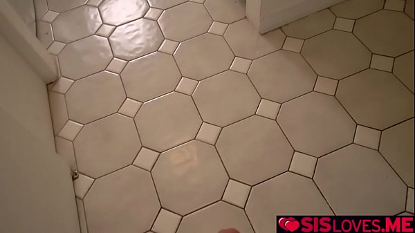 Stepbro Tags Izzy Lush By Sneaking His Prick Inside Her Pink Cooch!