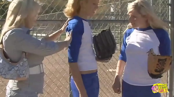 Baseball Chicks Get Seduced And Picked Up By The Lez Fair-haired That Desires A 3some