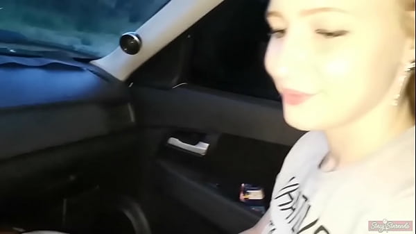 Self-shot Fellatio In Car - POV