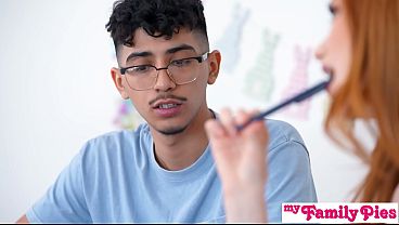 "Slam My Taut Easter Hole Intense" Scarlet Skies Straddles Stepbro Diego Perez Creampie