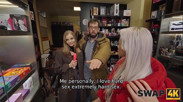 SWAP4K. Hot Girl And Her Cuckold Boyfriend Joined Our Wild Masquerade