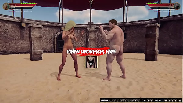 Ethan Vs. Faye (Undressed Fighter 3D)