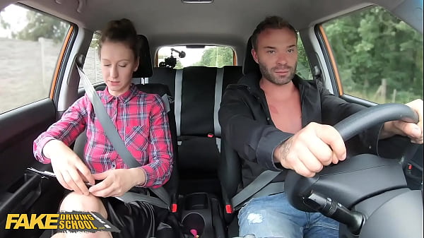 Fake Driving School Learner Buys Instructor Emilia Argan A Coffee Before Outdoor Plow