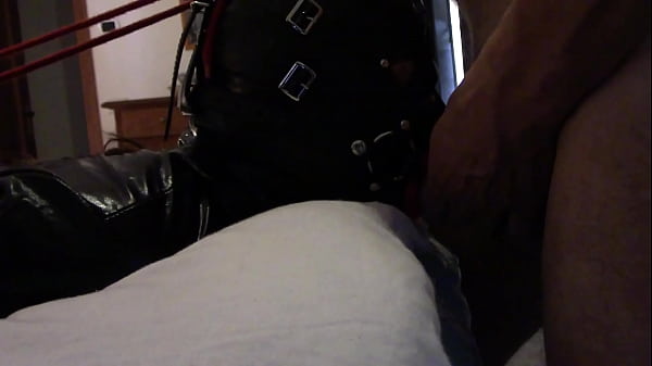 Truly Close View Of Laura, Throated By A Massive Cock With A Lip Open Maw Gag, Lot Of Drooling