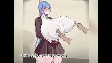 [どろっぷす!] 流されやすい爆乳無口っ娘が孕むまで。 モーションアニメ