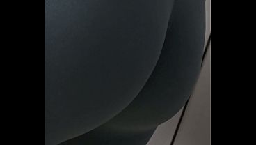Sleazy Newcomer Rub His Pole On Random Girl's Ass In Subway Coach And Cram Her Tights With CREAM