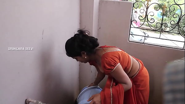 Village Aunty Saree Dropped Romantic Video