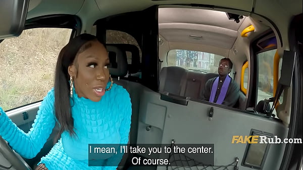 Holy Dude Frisky In The Taxi With Big-breasted Sacred Seductions