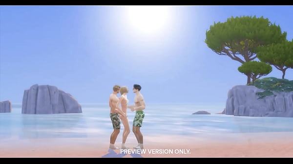Beach Walk With Taylor And Joe - 3d Hentai - Preview Version