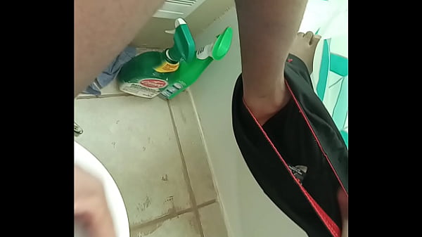 Stroker Again While In The Bathroom Part One